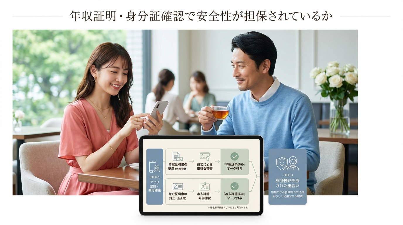 年収証明・身分証確認で安全性が担保されているか